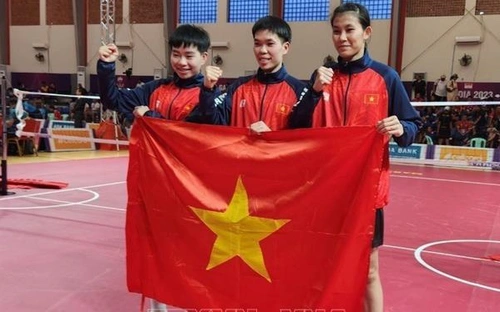 Cầu mây nữ Việt Nam sớm gặp Thái Lan tại SEA Games 33
