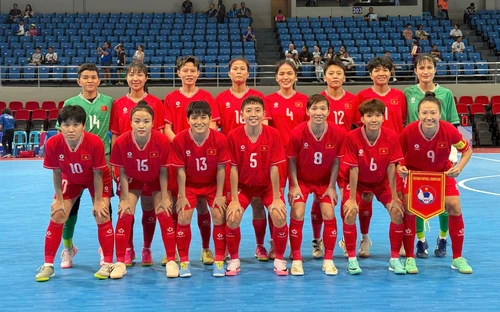 Tuyển futsal nữ Việt Nam tập huấn tại Trung Quốc, hướng tới SEA Games 33