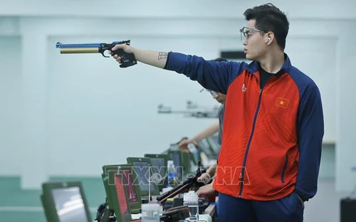 ĐT bắn súng Việt Nam rèn bản lĩnh thi đấu trước thềm SEA Games 33 