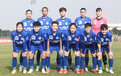 Cuộc trẻ hoá lực lượng của đội bóng đá nữ Than Khoáng sản Việt Nam
