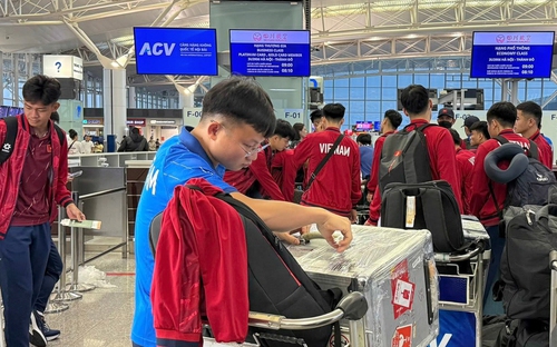 Đội tuyển U22 Việt Nam sang Trung Quốc dự giải CFA Panda Cup 2025