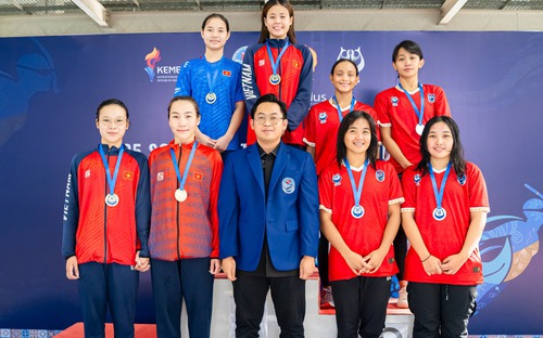 Đội tuyển lặn Việt Nam giữ vững phong độ ấn tượng tại giải lặn vô địch Đông Nam Á