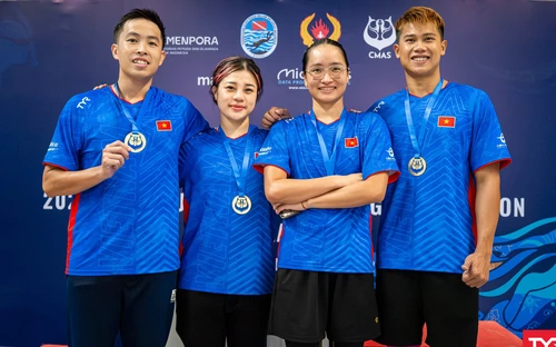 Lặn Việt Nam tiếp tục 'vô đối' ở Đông Nam Á