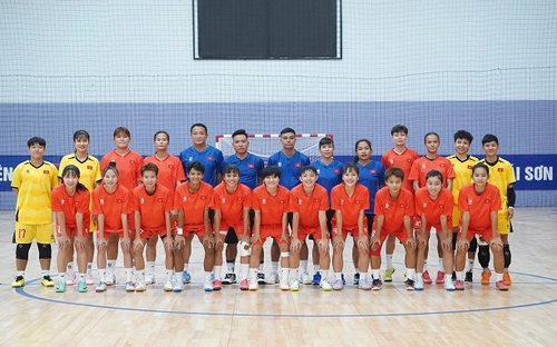 Đội tuyển futsal nữ Việt Nam quyết giành HCV SEA Games 33