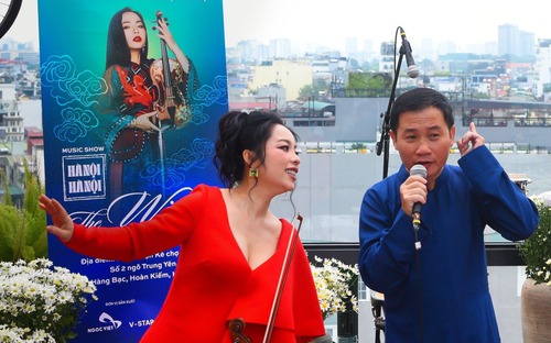 Nghệ sĩ Trịnh Minh Hiền giới thiệu chuỗi Music show về Hà Nội 