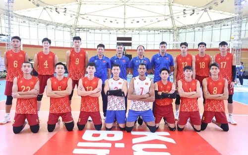 Đội tuyển bóng chuyền nam Việt Nam bước vào giai đoạn cuối chuẩn bị cho SEA Games 33