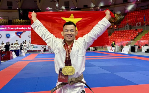 Jujitsu Việt Nam lọt vào tốp 3 toàn đoàn tại Giải vô địch thế giới 2025