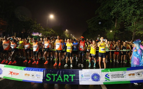 Chân chạy phong trào số 1 lập kỷ lục cá nhân tại giải Marathon Di sản Hà Nội 2025