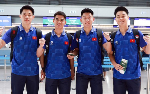 U22 Việt Nam bắt đầu hành chinh phục HCV SEA Games 33