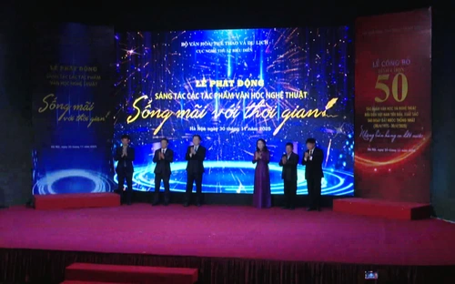 Phát động sáng tác các tác phẩm văn học nghệ thuật “Sống mãi với thời gian” giai đoạn 2026 – 2030