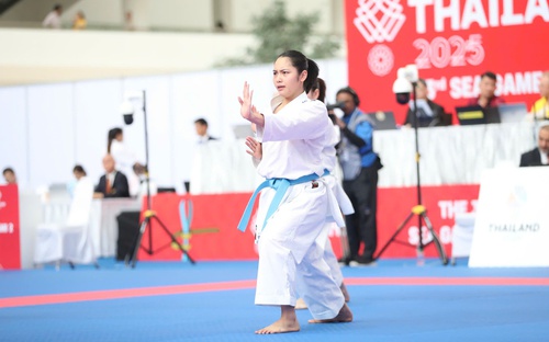 Karate Việt Nam có HCV đầu tiên tại SEA Games 33