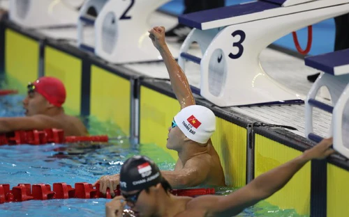 Kình ngư Phạm Thanh Bảo lần thứ 3 liên tiếp vô địch SEA Games