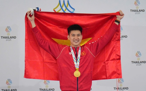Karate Việt Nam lập 'hat-trick' vàng tại SEA Games 33 