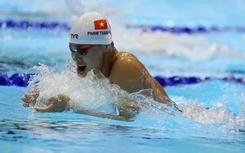 Màn nước rút thần tốc của Thanh Bảo ở nội dung 200m ếch nam