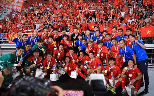 Cầu thủ U22 Việt Nam nói gì sau khi đánh bại Thái Lan ngay tại 'chảo lửa' Rajamangala?