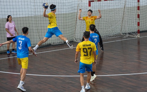 Đội tuyển bóng ném Việt Nam quyết bảo vệ tấm HCV tại SEA Games 33