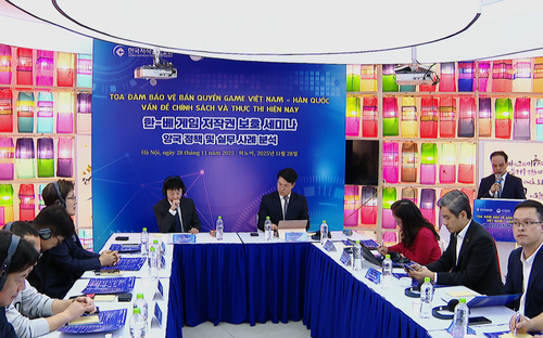 Tọa đàm “Bảo vệ bản quyền Game Việt Nam - Hàn Quốc” 