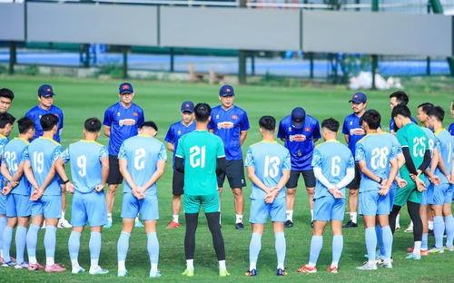 U23 Việt Nam trở lại sân tập chuẩn bị cho chiến dịch vòng chung kết U23 châu Á 