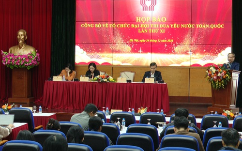 2.223 đại biểu sẽ dự Đại hội Thi đua yêu nước toàn quốc lần thứ XI