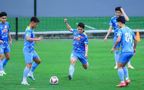 U23 Việt Nam tập buổi cuối trước khi lên đường tập huấn tại Qatar