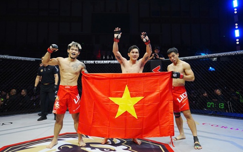 Lion Championship 29: Chiến thắng áp đảo của võ sĩ Việt Nam trước võ sĩ Trung Quốc
