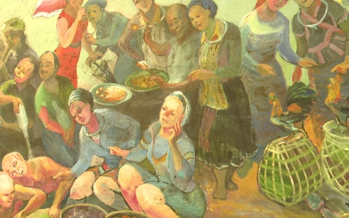 Nét đẹp đồng bào các dân tộc Việt Nam qua nét vẽ của Phan Ngọc Khuê