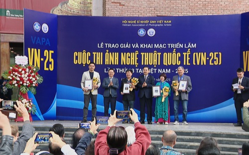Trao giải cuộc thi ảnh nghệ thuật quốc tế lần thứ 13 năm 2025 tại Việt Nam (VN-25)
