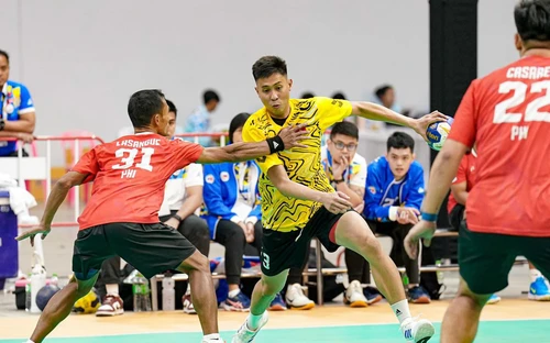 Đội tuyển bóng ném nam Việt Nam thắng trận mở màn tại SEA Game 33