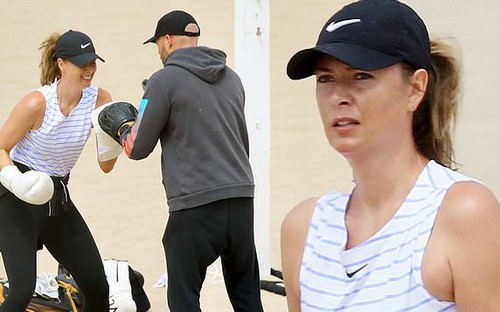 Maria Sharapova quay lại tập luyện boxing sau 3 năm