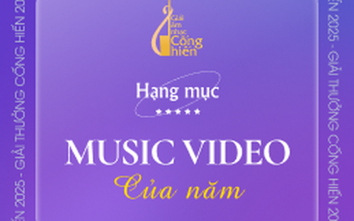 Hạng mục Music Video của năm - Giải Cống hiến 2025