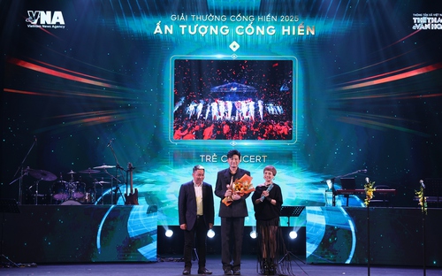 Nghe Dược sĩ Tiến chia sẻ khi "Trẻ concert" nhận Giải Ấn tượng Cống hiến 2025