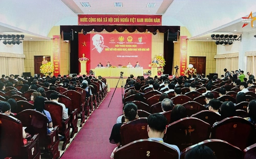 Hội thảo khoa học “Bác Hồ với giáo dục, giáo dục với Bác Hồ” 