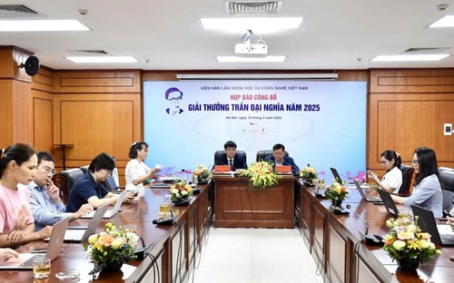 Hai công trình khoa học nhận Giải thưởng Trần Đại Nghĩa 2025