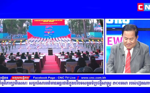 “Chân lý lịch sử 30/4” qua lăng kính kênh truyền hình CNC của Campuchia