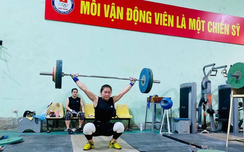 Đô cử Quàng Thị Tâm chờ đón SEA Games đầu tiên trong sự nghiệp