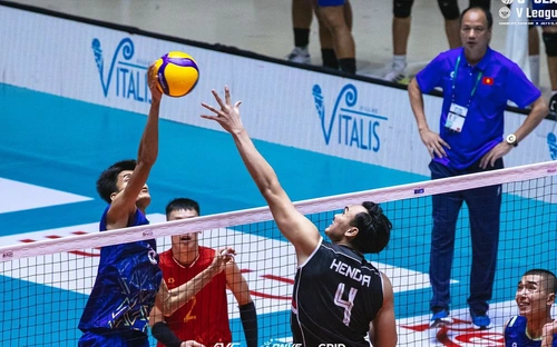 Đội tuyển bóng chuyền nam Việt Nam kết thúc chặng 1 SEA V.League 2025