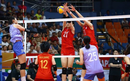 Đội tuyển bóng chuyền Việt Nam gặp CLB Korabelka tại chung kết VTV Cup 2025