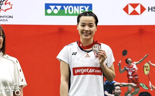 Tay vợt Thùy Linh lỡ hẹn với chức vô địch giải cầu lông Canada Open 2025