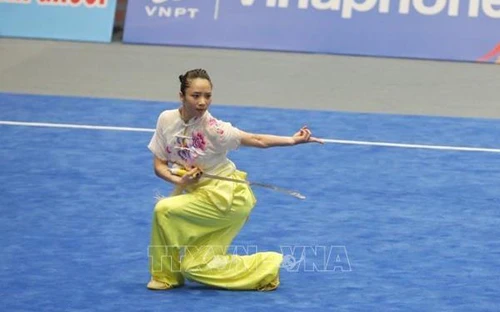 Dương Thúy Vi tham dự Giải Wushu vô địch thế giới 2025