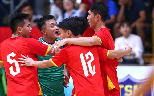 Đội tuyển futsal Việt Nam xếp hạng 26 thế giới, cao nhất lịch sử trên bảng xếp hạng FIFA