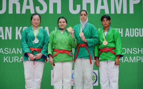 Kurash Việt Nam xếp thứ 2 tại giải vô địch châu Á 2025
