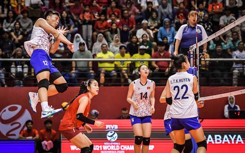 Việt Nam thắng áp đảo Indonesia ở trận mở màn giải bóng chuyền U21 thế giới 2025