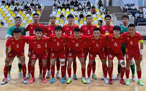 Đội tuyển futsal Việt Nam thắng kịch tính Kuwait trong trận giao hữu đầu tiên