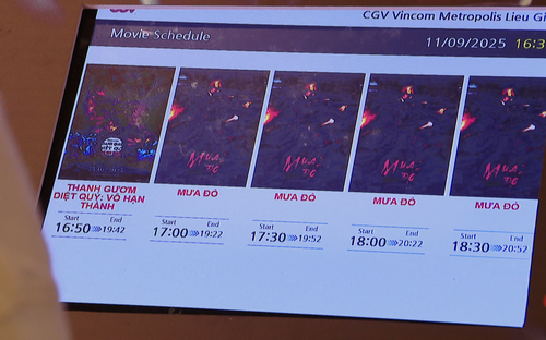 'Mưa đỏ' chạm mốc 600 tỷ