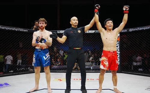 LION Championship 26: Nhà vô địch WBC Muay Thái thế giới Trương Cao Minh Phát đánh bại võ sĩ người Ireland