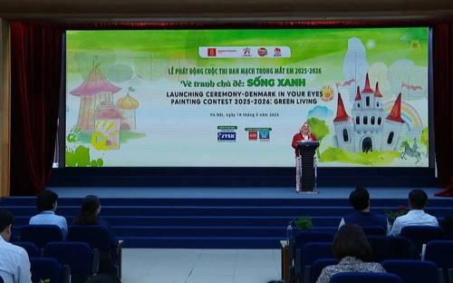 Phát động thi vẽ tranh “Đan Mạch trong mắt em” 2025 với chủ đề “Sống xanh”