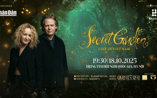 Secret Garden sẽ diễn live 30 tác phẩm, trên nền hệ thống âm thanh hiện đại bậc nhất thế giới tại Việt Nam