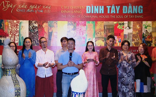 Kể chuyện đình làng bằng nghệ thuật đương đại