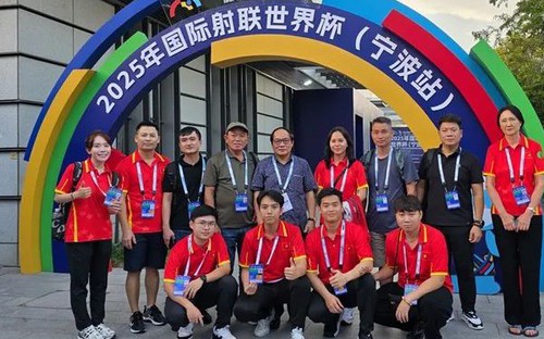 Bắn súng Việt Nam tranh tài tại Cúp thế giới 2025 tại Trung Quốc