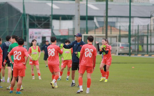 Đội tuyển nữ Việt Nam chuẩn bị cho vòng chung kết Giải vô địch châu Á 2026